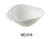 Yanco MD-918 Milando Bowl, Shape: Abstract, Color: White, Material: Melamine, Pack of 6
