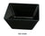 Yanco Rome RM-404BK Square Bowl, Melamine, Pack of 72 (6 Dz)