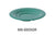 Yanco MS-9303GR Mile Stone Saucer For Model MS-303/313/5044/9018, Shape: Round, Color: Green, Material: Melamine, Pack of 48