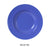 Yanco MS-5811BU Mile Stone Pasta Bowl, Shape: Round, Color: Blue, Material: Melamine, Pack of 24