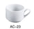 Yanco AC-23 ABCO Stackable Coffee/Tea Cup, , Color: White, Material: China, Pack of 36