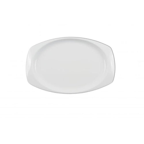 Thunder Group Melamine Western 11 1/2" X 7 1/2", RECTANGULAR PLATTER, WHITE,1 doz