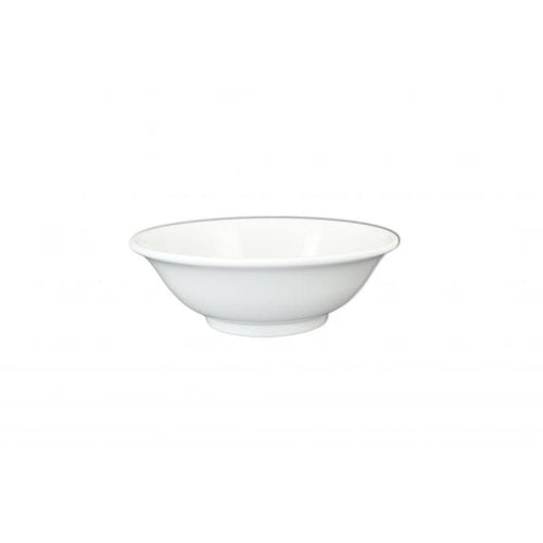 Thunder Group Melamine Western 22 OZ, 6 7/8" RIMLESS BOWL, WHITE,1 doz