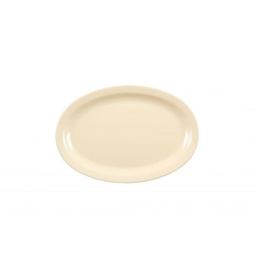 Thunder Group Melamine Western11 1/2" X 8" NARROW RIM PLATTER, TAN,1 doz