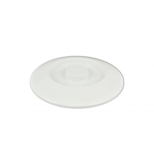 Thunder Group Melamine Western 8 1/4" TORTILLA/DEEP DIVIDED SERVER (S) LID ONLY, WHITE,1 doz