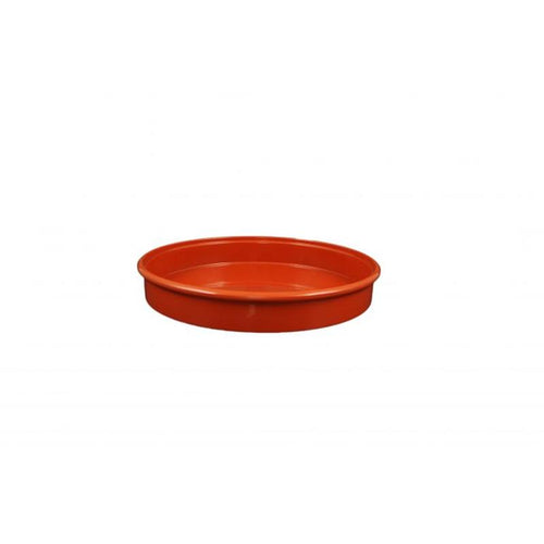 Thunder Group Melamine Western8 1/4" TORTILLA SERVER W/ LID, RED,1 doz