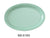 Yanco Nessico NS-510G Oval Platter with Narrow Rim, Melamine, Pack of 24 (2 Dz)