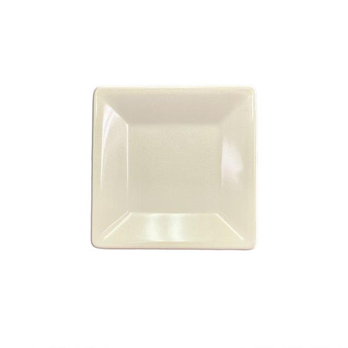 Thunder Group Melamine Western4" x 4" SQUARE PLATE, PASSION PEARL, Pack of 12