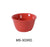 Yanco MS-303RD Mile Stone Bouillon Cup, Shape: Round, Color: Red, Material: Melamine, Pack of 48