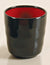 Yanco CR-9305 Black and Red Two-Tone Tea Cup, , Color: Black and Red, Material: Melamine, Pack of 48