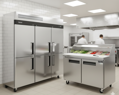 Reach-In Refrigerators and Freezers