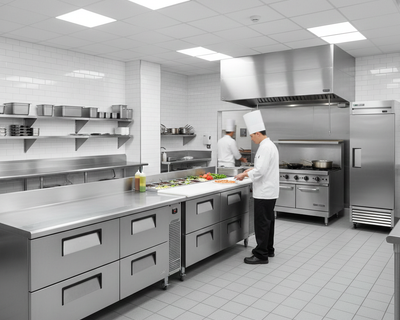 Refrigerated Prep Tables