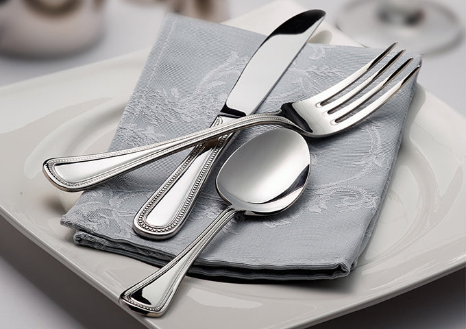 Flatware Deluxe Pearl , 18/8 Extra Heavyweight, 1 doz by Winco