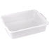 Winco  5" Heavyweight Polypropylene Perforated Bus Box