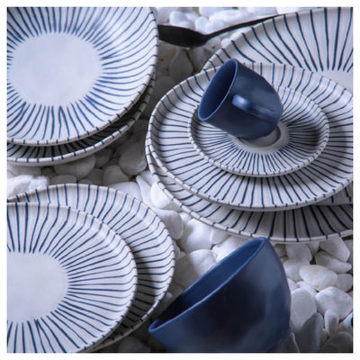Porto Brasil Organic Bowl Stoneware - 5.24" Boreal ( Case of 12)