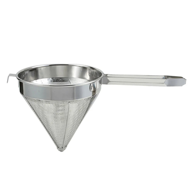 Winco CCS-12C - Stainless Steel China Cap Strainer - 12", Coarse