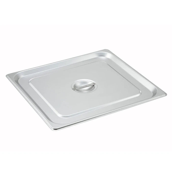 Winco SPSC Series Steam Food Pan Covers Stainless Steel 25 Gauge, Solid (Price / Piece) - Available in Different Sizes
