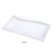 Yanco SW-216 Sea Wave Rectangular Plate, China, Bone White (1Dz)