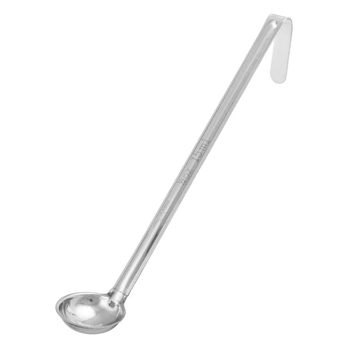 Winco LDIN Series Prime One-Piece Stainless Steel Ladles