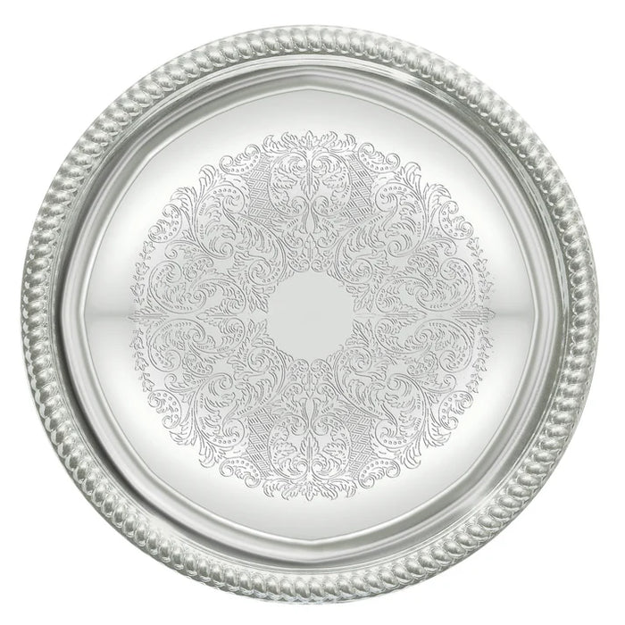 CMT SERIES, Chrome-Plated Serving Tray by Winco - Available in Different Sizes