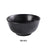 Yanco NB-805 Noble Black China Rice Bowl 10 Oz (3Dz)
