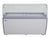 Omcan FR-CN-0014 71″ Thirteen Pan Gelato Dipping Cabinet with Flat Sneeze Guard and Pans