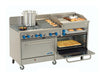Comstock-Castle, 2F330-1.5RB-30B, Range, 72" Restaurant, Gas with (4) Burners