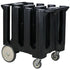 Cambro Commercial Enclosed Dish Cart for Safe Plate Storage and Transport