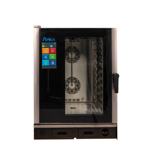 Atosa AEC-1011E 30" Electric Smart-Touch Combi Oven with Half-Size 10 Pan - 208V, 3 Phase by Atosa