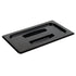 Cambro Camwear Quarter Size Food Pan Lid with Handle Black ( Case of 6 )