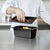 Cambro Camwear Quarter Size Food Pan Lid with Handle Black ( Case of 6 )