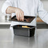 Cambro Camwear Quarter Size Food Pan Lid with Handle Black ( Case of 6 )