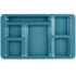 Cambro Camwear 9 x 15 ( 2 x 2 ) Six Compartment School Cafeteria Tray ( Case of 24 )