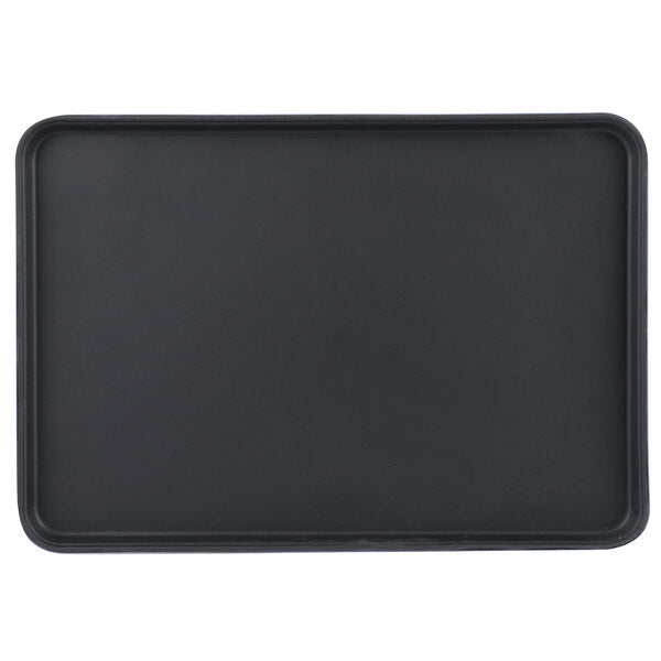 Cambro Camtread 18" x 26" Rectangular Non-Skid Fiberglass Serving Tray ( Case of 6 )