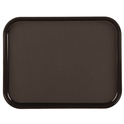 Cambro Polytread 14" x 18" Rectangular Non-Skid Polypropylene Serving Tray ( Case of 12 )