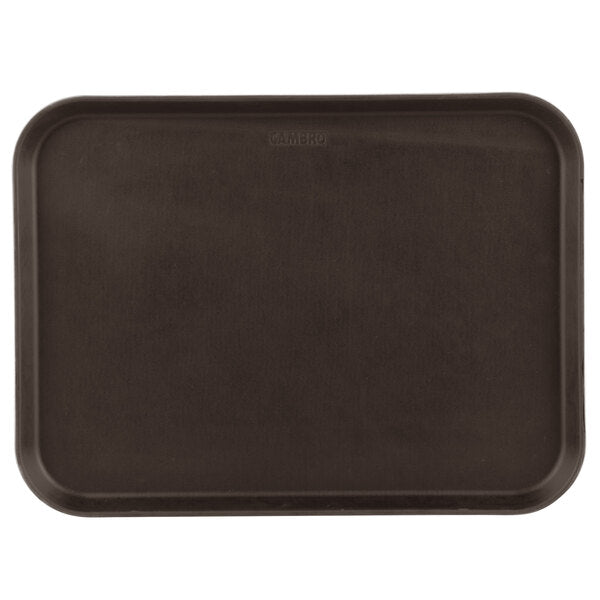 Cambro Camtread 15" x 20" Rectangular Non-Skid Fiberglass Serving Tray ( Case of 12 )