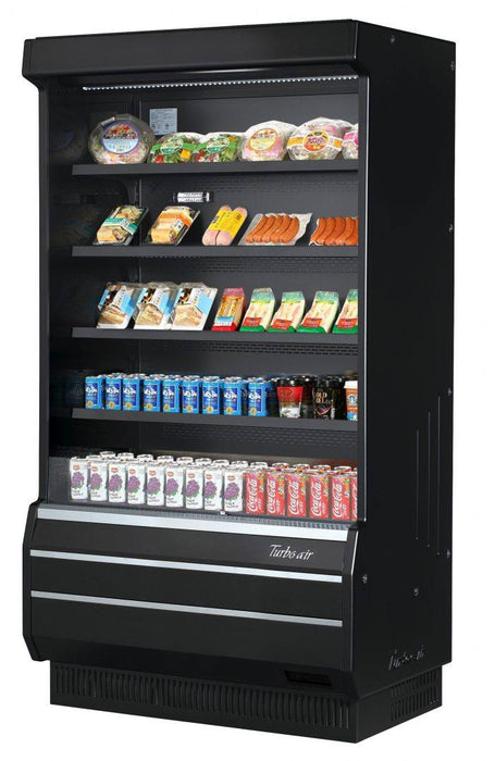 Turbo Air TOM-40B-SP(-A)-N Open Display Merchandiser, 4.4 cu.ft.