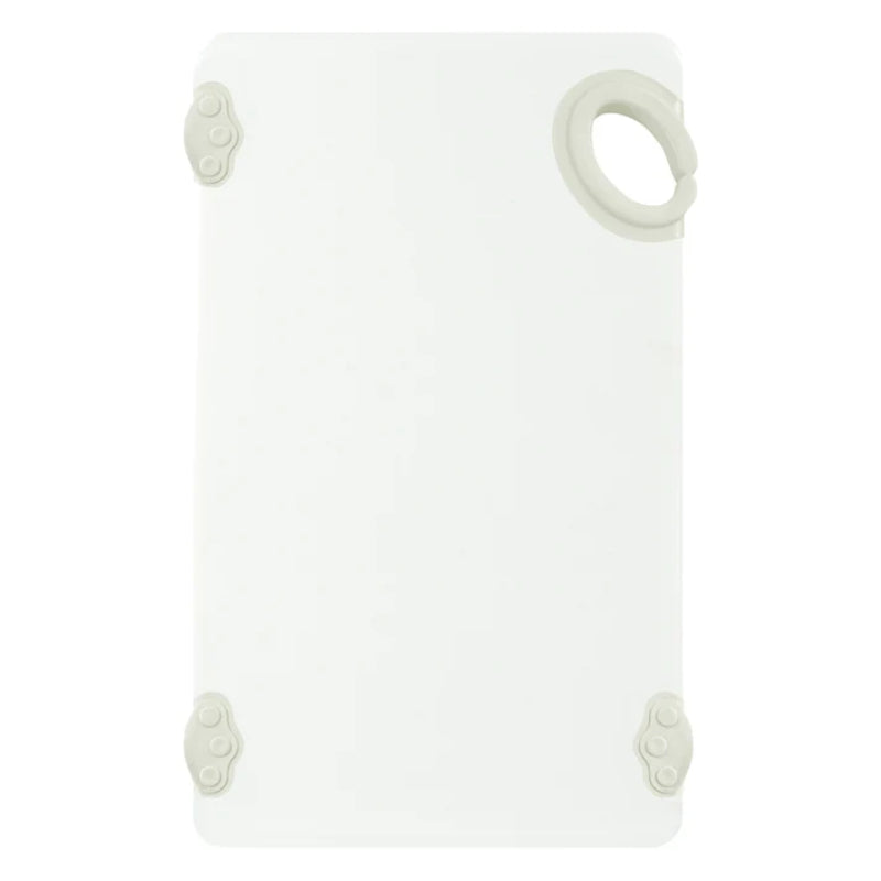 Winco CBN-610WT Cutting Board with Hook,6"x10"x1/2",White (Price/Piece)