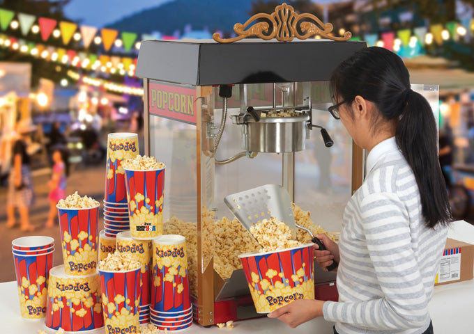 BenchmarkUSA™ Street Vendor Popcorn Machine by Winco