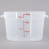 Cambro Translucent Round Food Storage Container ( Case of 6 )