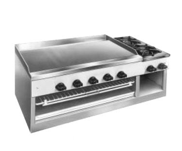 Comstock-Castle, 11201B, Griddle / Hotplate, Gas, Countertop