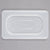Cambro Translucent 1/9 Size Polypropylene Flat Food Pan Lid