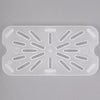 Cambro Translucent Quarter Size Drain Shelf ( Case of 6 )