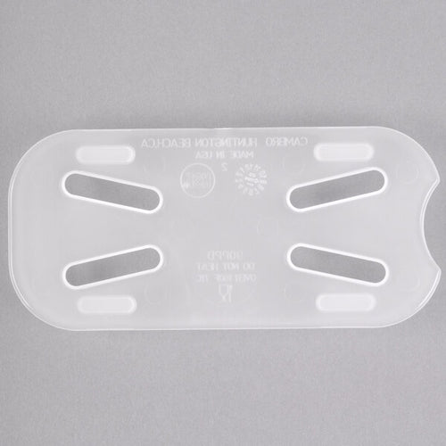 Cambro Translucent One Ninth Size Drain Shelf ( Case of 6 )