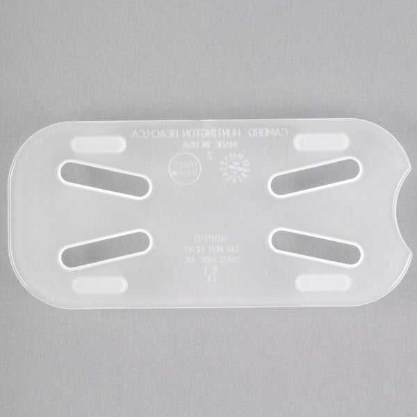 Cambro Translucent One Ninth Size Drain Shelf ( Case of 6 )