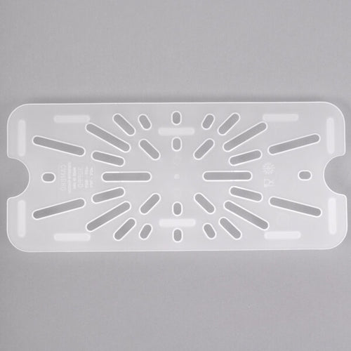 Cambro Translucent One Third Size Drain Shelf ( Case of 6 )