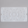 Cambro Translucent Full Size Polypropylene Food Pan Drain Shelf ( Case of 6 )