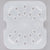 Cambro Translucent One Sixth Size Drain Shelf ( Case of 6 )