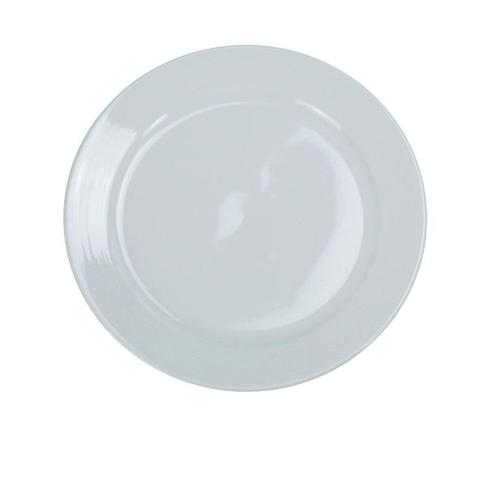 Yanco PA-112 Dinner Plate, 12″ Diameter, Porcelain, Super White Color (1Dz)