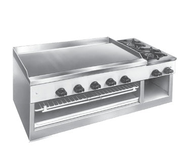 Comstock-Castle, 11301B, Griddle / Hotplate, Gas, Countertop